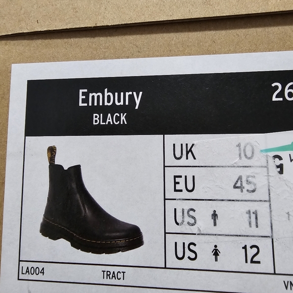 **SOLD** Dr. Martens Embury Chelsea Leather Boots - Picture 12 of 13